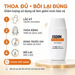 Kem Chống Nắng ISDIN FotoUltra SPOT PREVENT 100 SPF50+ 50ML- Ngăn Ngừa Nám Tàn Nhang, Giúp Da Sáng Mịn, Dưỡng Ẩm Từ Axit Hyaluronic 50ml