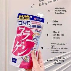 Viên Uống DHC Collagen 360 Viên Nhật Bản – Bổ Sung 2050mg Collagen Peptide, Hỗ Trợ Da Mịn Màng, Đàn Hồi, Tươi Trẻ
