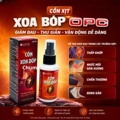 Xịt Xoa Bóp OPC Hỗ Trợ Giảm Đau Ngoài Da Đau Lưng, Bong Gân, Chấn Thương Chai 50ml