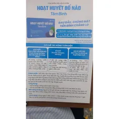 HOẶT HUYẾT BỔ NÃO - Tâm Bình