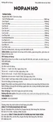 Siro giúp bổ phế, hạn chế ho nhiều, loãng đờm, giảm đau rát họng do ho Nopanho Kingphar (125ml)