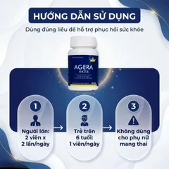 Viên uống hỗ trợ giảm ngạt mũi, hắt hơi và sổ mũi, nhức đầu do viêm mũi dị ứng Agera Extra Kingphar (60 viên)