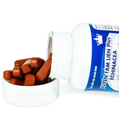 Viên uống hỗ trợ giảm ho, giảm đờm, giảm đau rát họng Xuyênn Tâmm Liên Plus Echinacea Kingphar (60 viên)