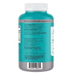 Kẹo gum Qunol Gummies Extra Strength Magnesium Citrate 250 mg |150 viên| Thư giãn cơ - Giảm đau mỏi cơ & Hỗ trợ sức khỏe xương
