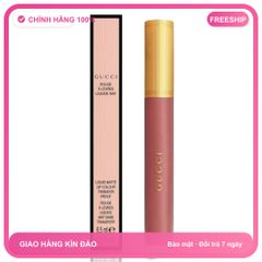 (Hàng Chuẩn) [ tester ]Son Kem Gucci Rouge Liquid Matte 208 They Met In Argentina Màu Hồng Đất Chính Hãng