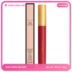 (Chính Hãng) [ tester ] Son Kem Lì Gucci Rouge Liquid Matte 25 Màu Đỏ Tươi Nhập Khẩu
