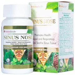 Sinus Nose Vitamins For Life 30 Viên – Hỗ trợ giảm hắt hơi, sổ mũi, cải thiện viêm xoang