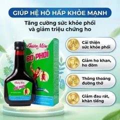 Hỗ trợ giảm ho Thiên Môn Bổ Phổi Bình Đông (280ml)