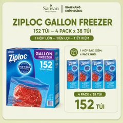 (Quà tặng) 3 pack túi ziploc