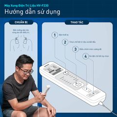 Máy xung điện trị liệu OMRON HV-F230