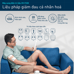 Máy xung điện trị liệu OMRON HV-F230