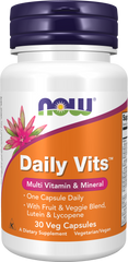 Viên Uống Vitamin Tổng Hợp Daily Vits Now Foods - Hỗ Trợ Bổ Sung Khoáng Chất và Tăng Cường Sức Khỏe, Hỗ Trợ Giấc Ngủ Tốt Hơn