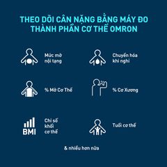 Cân phân tích cơ thể Omron HBF-375