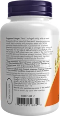 Viên Omega 369 1000mg NOW Foods - Bổ Sung Omega 3, 6, 9 Giúp Tăng Cường Sức Khỏe Và Làm Đẹp Da, Hỗ Trợ Trí Não 100 Viên Nang