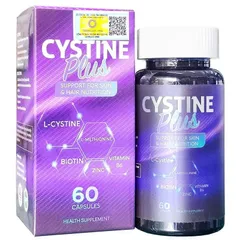 Viên Uống Cystine Plus 60 Viên Hỗ Trợ Ngăn Ngừa Rụng Tóc và Đẹp Da [hàng nhập khẩu]