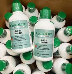  Siro bổ sung Canxi, Magie, Vitamin D3 và K2 giúp xương chắc khỏe ChildLife Clinicals Bone Health 473ml