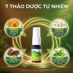Chai xịt họng thảoo dượcc giúp giảm ho Eugica Mega (10ml)