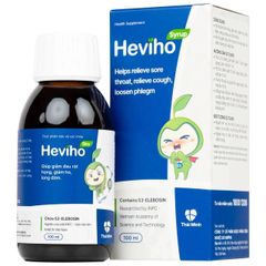 Siro giảm ho long đờm Heviho Thái Minh (100ml)