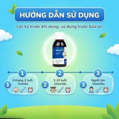 Siro giảm ho long đờm Heviho Thái Minh (100ml)
