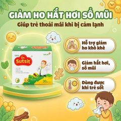 Siro hỗ trợ giải cảm Dr.Sutsit Gia An (30 gói)
