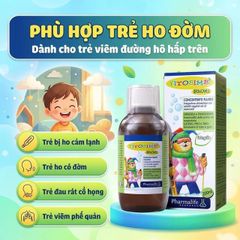 Siro hỗ trợ giảm ho, giảm đờm Fitobimbi Broncamil (200ml)