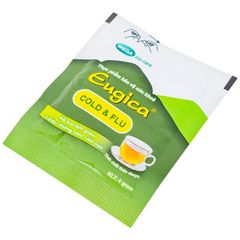 Cốm hỗ trợ làm giảm các triệuu chứngg cảm Eugica Cold & Flu Mega (10 gói)