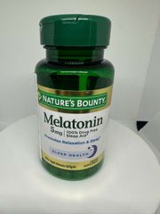 Nature's Bounty MelatoniNn 5mg Viên Uống Giúp Điều Hòa Giấc Ngủ Giúp Ngủ Sâu Giấc (Hộp 60 Viên) - Nhập Khẩu Mỹ