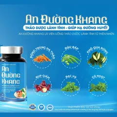 Viên Uống hô trợ hạ đường huyết AN ĐƯỜNG KHANG
