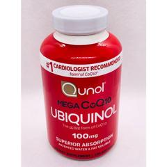  Viên uống bổ sung Qunol Mega CoQ10 Ubiquinol 100mg 120V