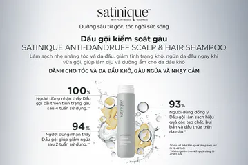 Dầu gội kiểm soát gàu Amway Satinique
