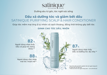 Dầu xả dưỡng tóc và giảm bết dầu Amway Satinique