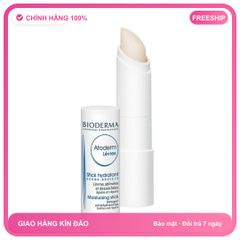 (Hàng Chất) Son Dưỡng Môi Bioderma Atoderm Levres Stick Hydratant Chính Hãng Chăm Sóc Môi Khô, Cung Cấp Độ Ẩm Tự Nhiên, Dành Cho Mùa Đông Nội Địa