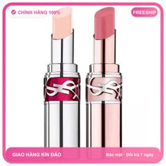 (Nhập Khẩu) Set Son Dưỡng Yves Saint Laurent YSL Loveshine 02 Candy Glaze & 44B Candy Glow Màu Hồng Tươi Tắn Dưỡng Ẩm Tuyệt Vời Chính Hãng