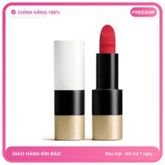 (Đẳng Cấp) Son Hermes 68 Rouge Bleu Đỏ Thuần Matte Lipstick Chính Hãng Đỏ Quyến Rũ, Chất Son Mượt Mà, Tiện Dụng Cho Trang Điểm Nhập Khẩu