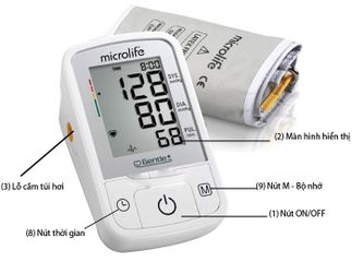 Máy đo huyết áp bắp tay Microlife BP A2 BASIC