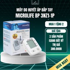 Máy Đo Huyết Áp Bắp Tay Microlife BP 3NZ1-1P Chính Hãng Thụy Sĩ Đo Huyết Áp Nhịp Tim