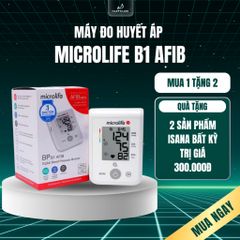 Máy Đo Huyết Áp Bắp Tay Microlife BP B1 AFIB Chính Hãng - Đo Huyết Áp Tại Nhà, Cảnh Báo Rung Nh.ĩ