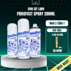Chai xịt lạnh giảm đau, bong gân, căng cơ, giãn dây chằng Frigofast Spray 200ml 794647