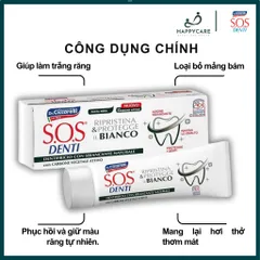 Kem Đánh Răng Dr. Ciccarelli S.O.S DENTI 75ml Than Hoạt Tính Chăm Sóc Răng Miệng 794643