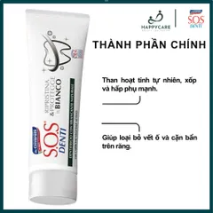 Kem Đánh Răng Dr. Ciccarelli S.O.S DENTI 75ml Than Hoạt Tính Chăm Sóc Răng Miệng 794643