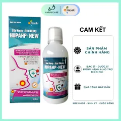 Nước Súc Miệng HUPAHP-NEW 300ml Hỗ Trợ Vệ Sinh Răng Miệng, Họng Và Hơi Thở Thơm Mát