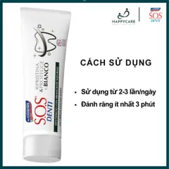 Kem Đánh Răng Dr. Ciccarelli S.O.S DENTI 75ml Than Hoạt Tính Chăm Sóc Răng Miệng 794643
