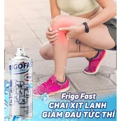 Chai xịt lạnh giảm đau, bong gân, căng cơ, giãn dây chằng Frigofast Spray 200ml 794647