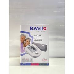Máy đo huyết áp bắp tay Swiss PRO-33 – Gọn nhẹ, dễ sử dụng, tiện lợi mỗi ngày B.well 794650