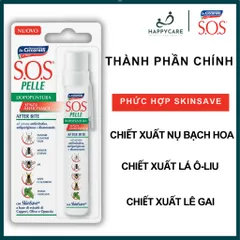 Bút Chấm Muỗi Đốt S.O.S Pelle Giảm Ngứa, Dịu Da Cho Cả Nhà - Dr. Ciccarelli 794652