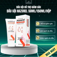 Dầu Gội Nazorel Giảm Gàu, Giảm Ngứa Da Đầu, Làm Sạch Da Đầu Chính Hãng (50ml/150ml/50 Gói) 794658