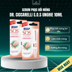 Serum Phục Hồi Móng Hư Tổn, Móng Yếu, Dưỡng Ẩm & Làm Chắc Móng Dr. Ciccarelli S.O.S UNGHIE 10ml 794659