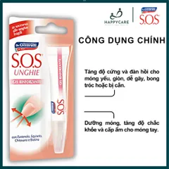 Serum Phục Hồi Móng Hư Tổn, Móng Yếu, Dưỡng Ẩm & Làm Chắc Móng Dr. Ciccarelli S.O.S UNGHIE 10ml 794659