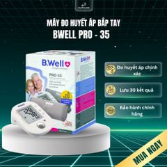 Máy Đo Huyết Áp Bắp Tay Swiss PRO-35 B.Well | Bảo Hành Chính Hãng 5 Năm | Lưu 30 Kết Quả 794667