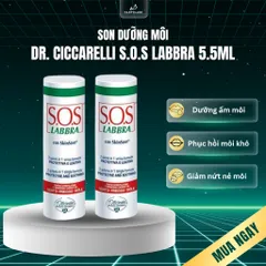 Son Dưỡng Môi – Dưỡng Ẩm & Phục Hồi Môi Khô, Nứt Nẻ Dr. Ciccarelli S.O.S LABBRA 5.5ml 794663